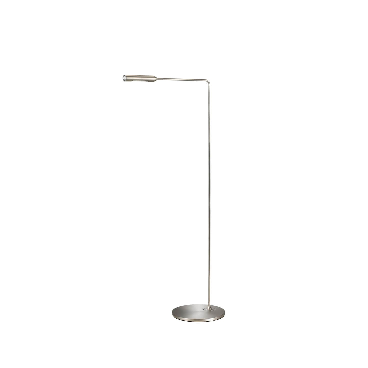Brushed Nickel / Mobile / BlackMenu / Flo Lounge Floor Lamp, designed by Foster + Partners