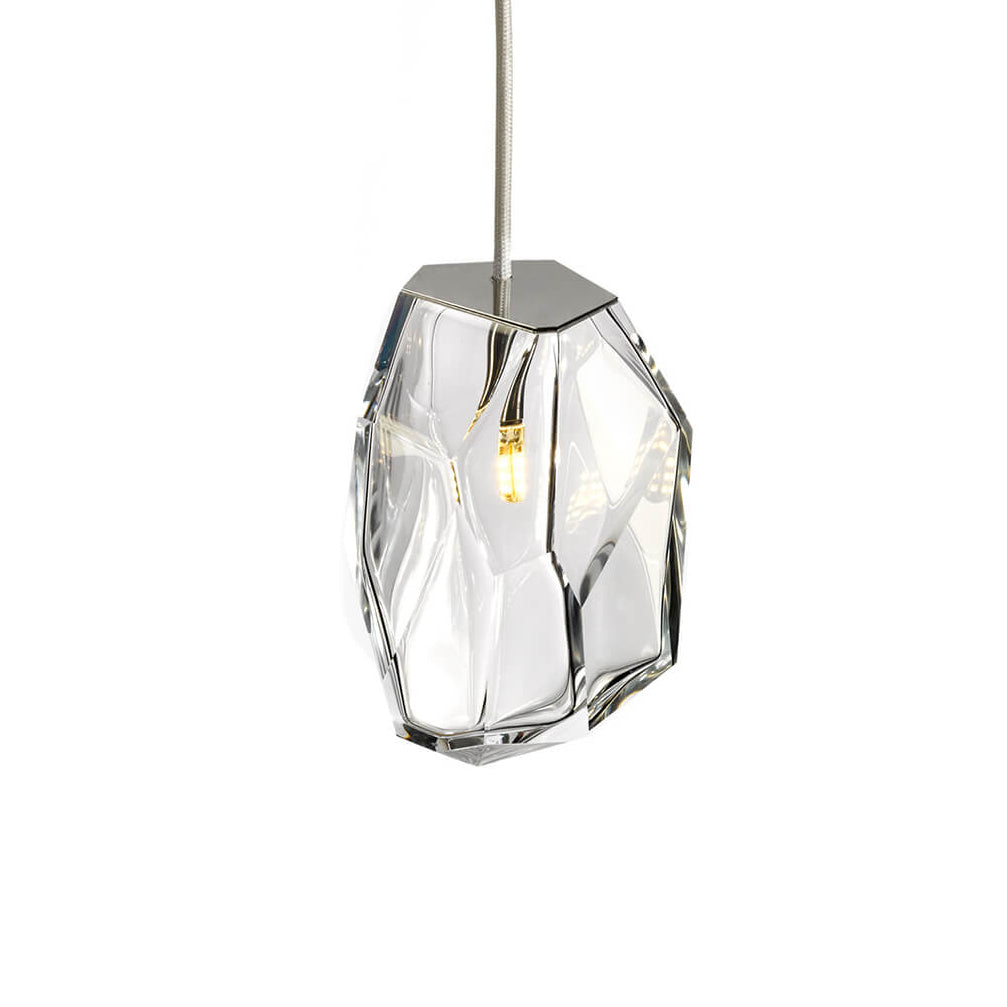 Lasvit Pendant Lamp Crystal Rock 1 Pendant Lamp