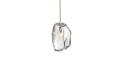 Clear / Desktop / BlackMenu / Crystal Rock 1 Pendant Lamp, designed by Arik Levy