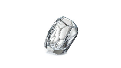 Clear / Desktop / BlackMenu / Crystal Rock Vase, designed by Arik Levy