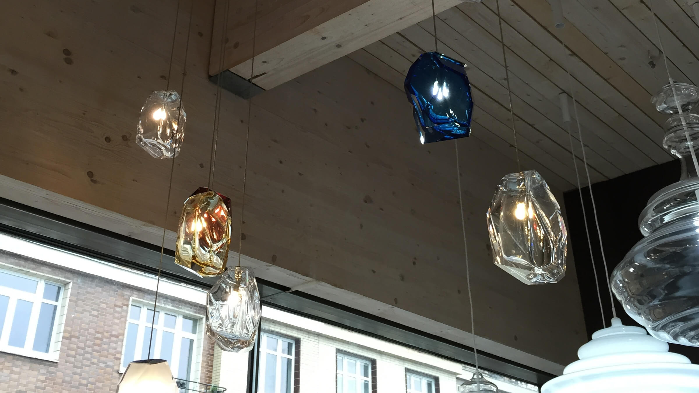 Lasvit Pendant Lamp Crystal Rock 1 Pendant Lamp