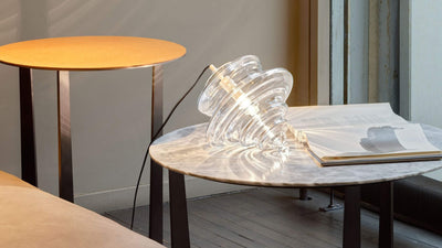 Desktop / WhiteMenu / La Scala Table Lamp, designed by Jan Plechac & Henry Wielgus