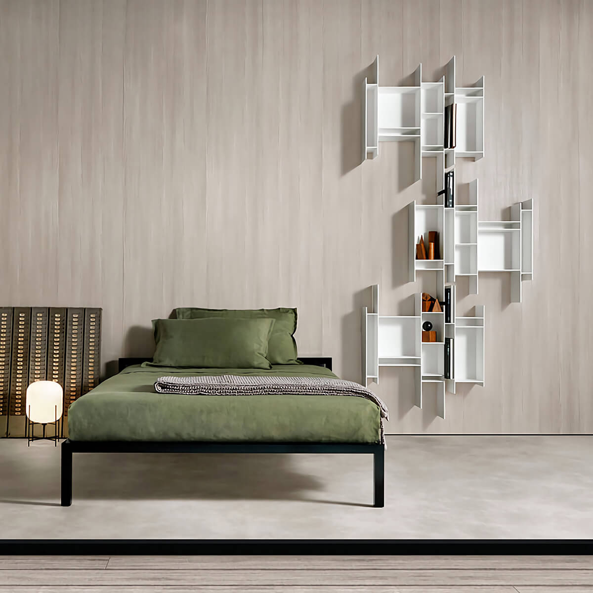 Mobile / WhiteMenu / Randomito Wall Shelf, designed by Neuland Industriedesign