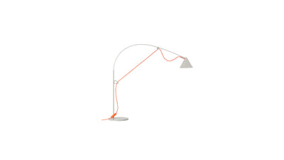 Silk Grey-Orange / Table / Desktop / BlackMenu / Ayno Lamp, designed by Stefan Diez