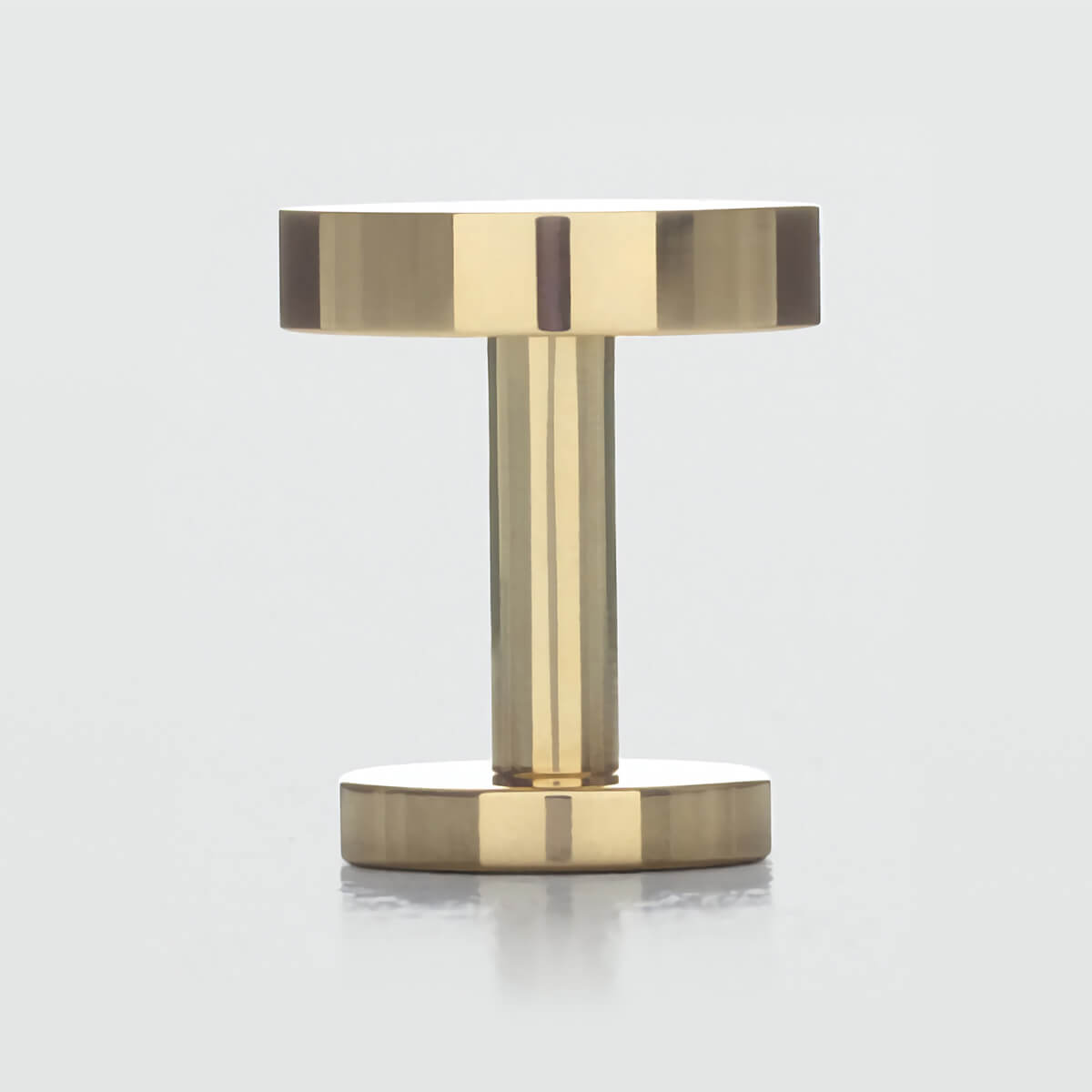 Polished Brass / Mobile / BlackMenu / Minimalux Cuff Links, designed by Alice Made This