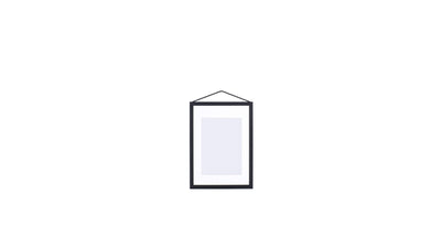 Small / Black / Desktop / BlackMenu / Frame, designed by Moebe
