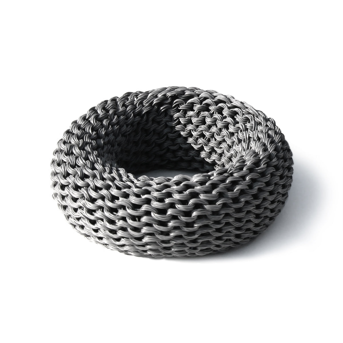 Grey / Mobile / BlackMenu / Basket Bracelet, designed by Rosalba Galati & Laura Santi