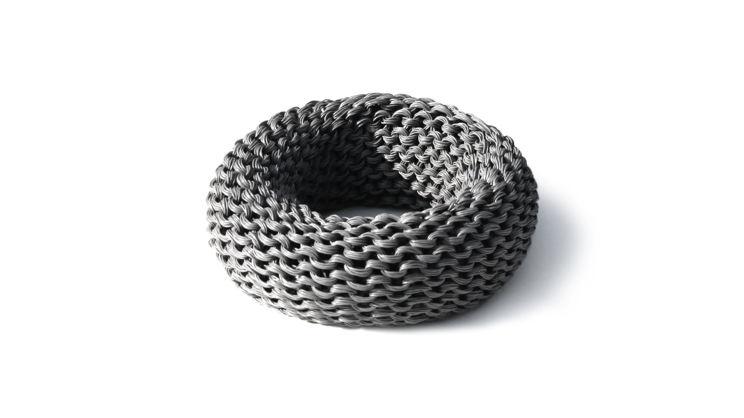Grey / Desktop / BlackMenu / Basket Bracelet, designed by Rosalba Galati & Laura Santi