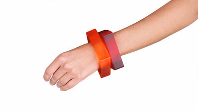 Red Square / Desktop / BlackMenu / Gel Bracelets Designed By Materia Design