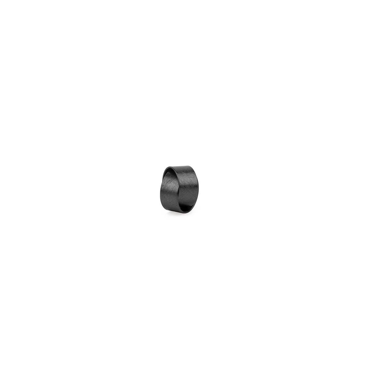 Small / Oxidized Silver / Mobile / BlackMenu / Double Loop Pendant Necklace, designed by Marcin Zaremski
