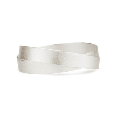Mobile / BlackMenu / Double Loop Silver Bracelet, designed by Marcin Zaremski
