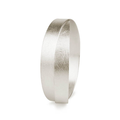 Mobile / BlackMenu / Double Loop Silver Bracelet, designed by Marcin Zaremski