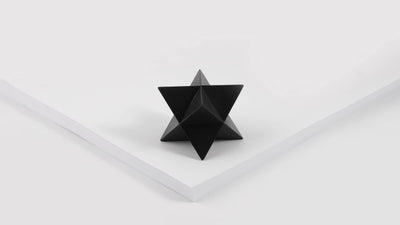 Black Oxide / Desktop / BlackMenu / Merkaba Paperweight, designed By VAU