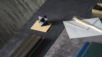Black Oxide / Desktop / WhiteMenu / Merkaba Paperweight, designed By VAU