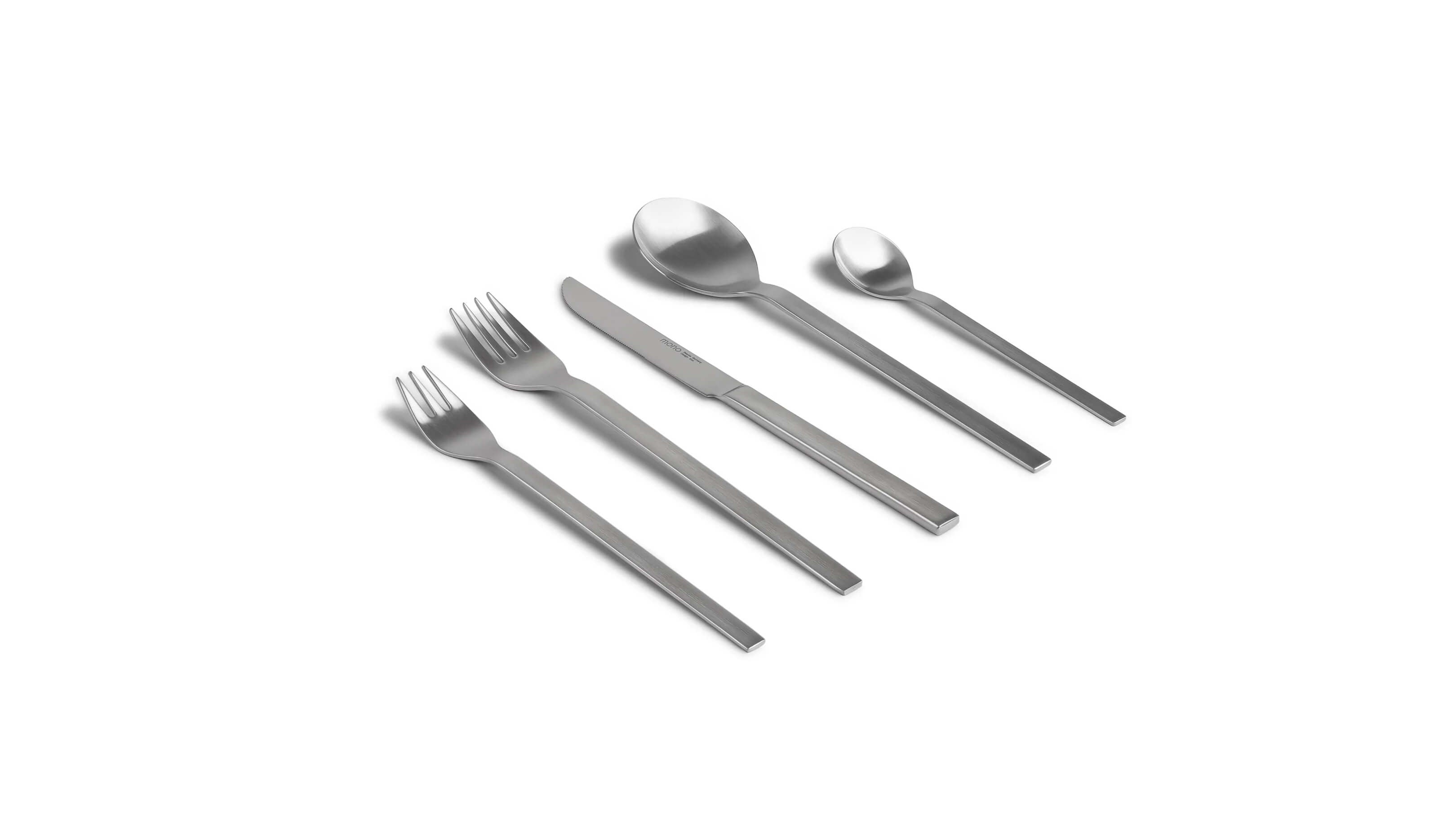 Desktop / BlackMenu / Mono-A Flatware, designed by Peter Raacke