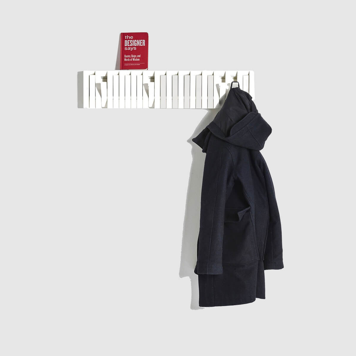 White / Mobile / BlackMenu / Xylo Coat Rack, designed by Patrick Seha