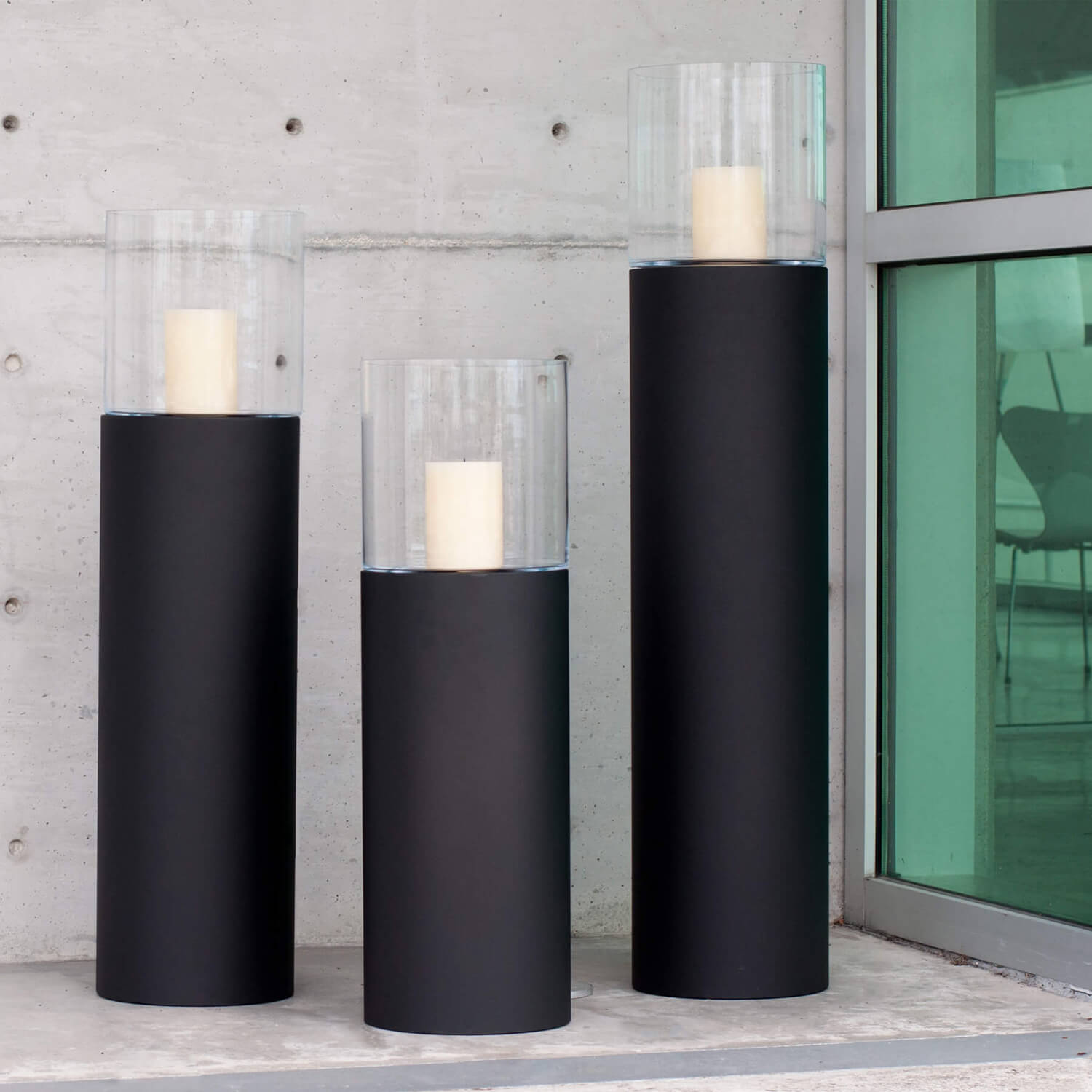 Pillar Floor Candle Holder  Designed by Haans Lifestyle
