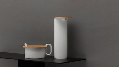 White / Desktop / WhiteMenu / Plank Carafe, designed by Nendo