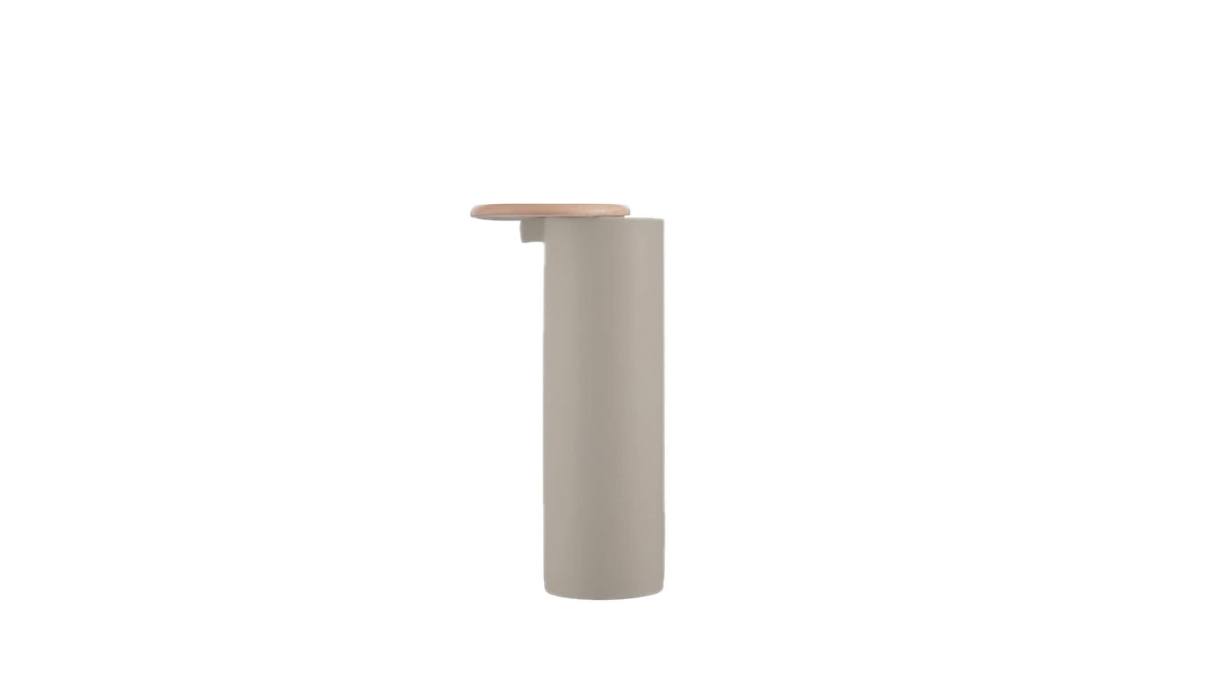 Warm Grey / Desktop / BlackMenu / Plank Carafe, designed by Nendo