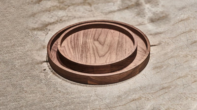 27cm / Desktop / WhiteMenu / Round Tray, designed by Xavier Van Lil