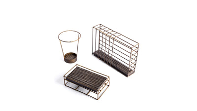 Desktop / BlackMenu / PLAT-EAU Bath Trio, designed by Silvia Fanticelli
