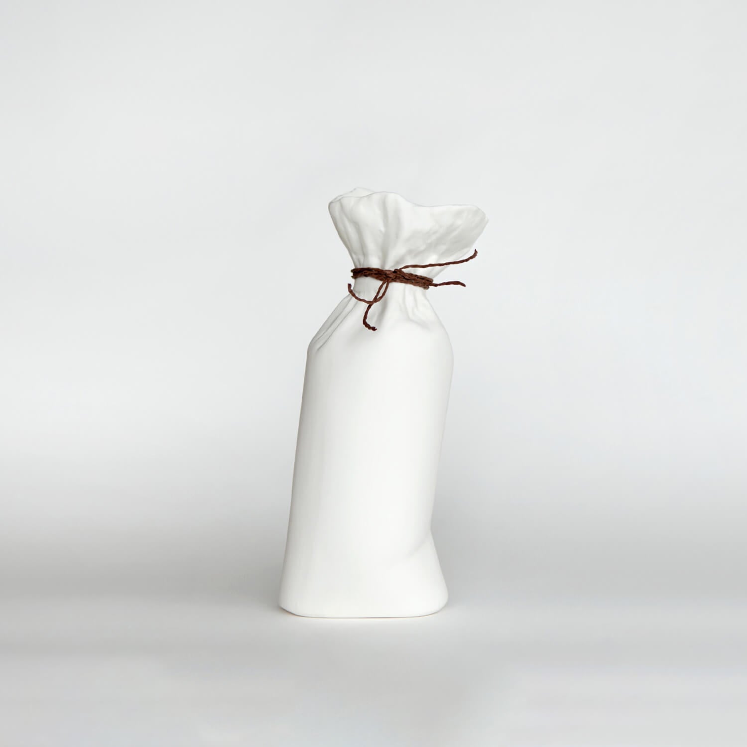 Large / Mobile / BlackMenu / Sack Porcelain Vase, designed by Laurent Trebout