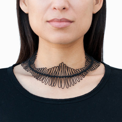 Mobile / BlackMenu / Fougere Necklace Designed By Aude Tahon
