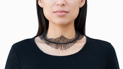Desktop / BlackMenu / Fougere Necklace Designed By Aude Tahon