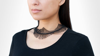 Desktop / BlackMenu / Fougere Necklace Designed By Aude Tahon