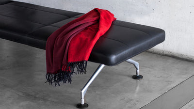 Red / Desktop / BlackMenu / Tronic Throw Blanket, designed by Raf Simons