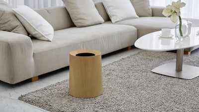 Oakwood / Desktop / WhiteMenu / Tubelor Homme Trash Bin, designed by Idea Co