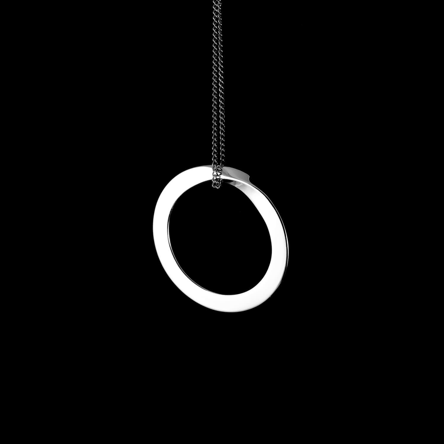Silver / Mobile / WhiteMenu / Oroborus Necklace, designed by VAU