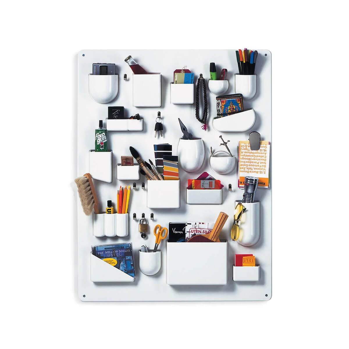 White / Mobile / BlackMenu / Uten.Silo I Organizer, designed by Dorothee Becker made by Vitra