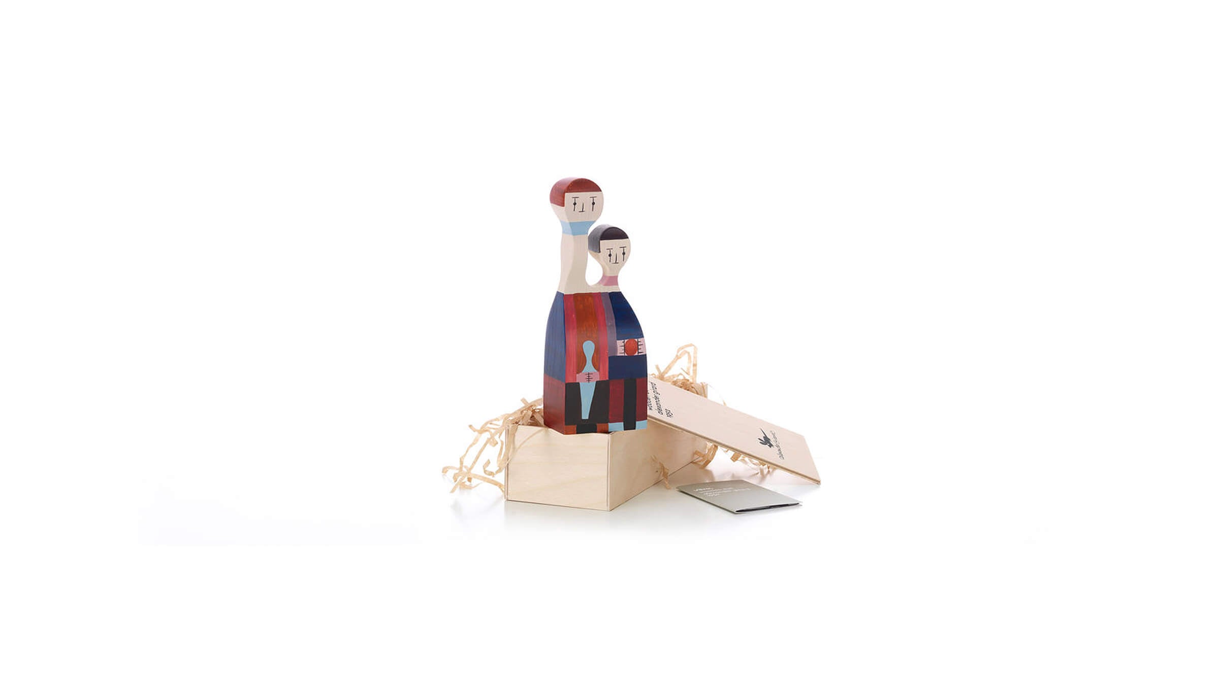 Wooden Doll No.11 / Desktop / BlackMenu / Wooden Dolls, designed by Alexander Girard made by Vitra