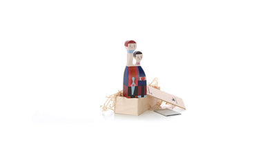 Wooden Doll No.11 / Desktop / BlackMenu / Wooden Dolls, designed by Alexander Girard made by Vitra