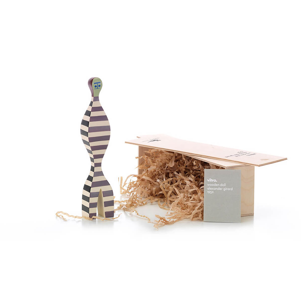 Wooden Doll No.16 / Mobile / BlackMenu / Wooden Dolls, designed by Alexander Girard made by Vitra