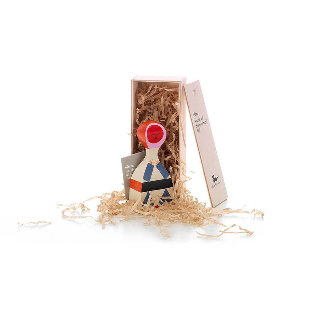 Wooden Doll No.18 / Mobile / BlackMenu / Wooden Dolls, designed by Alexander Girard made by Vitra