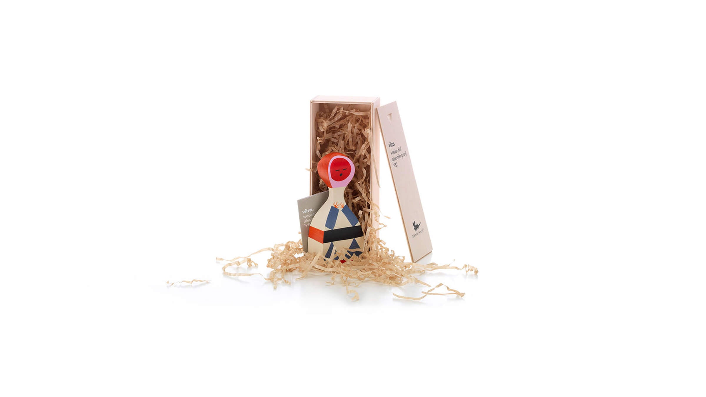 Wooden Doll No.18 / Desktop / BlackMenu / Wooden Dolls, designed by Alexander Girard made by Vitra
