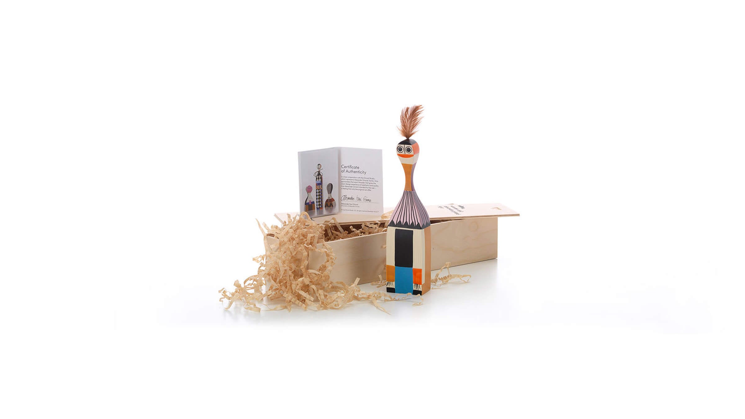 Wooden Doll No.1 / Desktop / BlackMenu / Wooden Dolls, designed by Alexander Girard made by Vitra