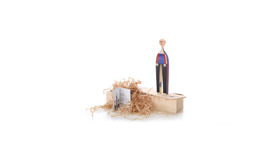 Wooden Doll No.22 / Desktop / BlackMenu / Wooden Dolls, designed by Alexander Girard made by Vitra