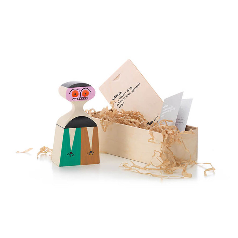 Wooden Doll No.3 / Mobile / BlackMenu / Wooden Dolls, designed by Alexander Girard made by Vitra
