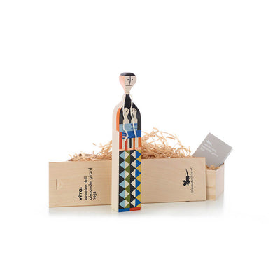 Wooden Doll No.5 / Mobile / BlackMenu / Wooden Dolls, designed by Alexander Girard made by Vitra