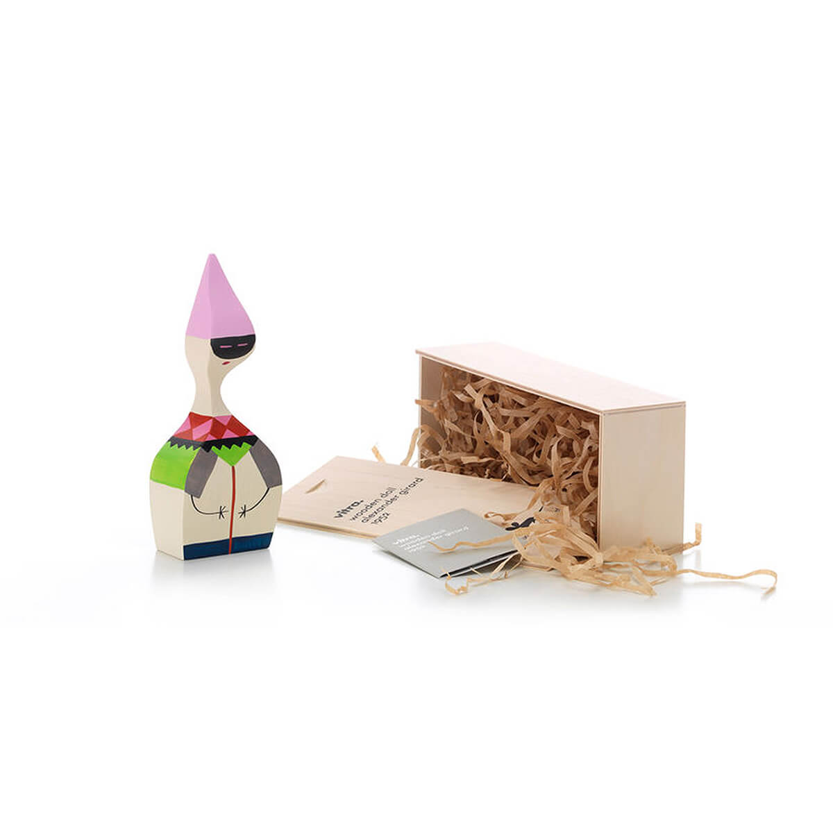 Wooden Doll No.6 / Mobile / BlackMenu / Wooden Dolls, designed by Alexander Girard made by Vitra