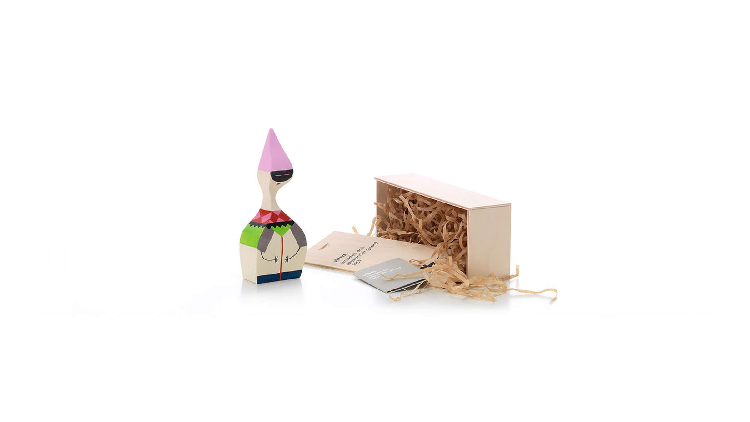 Wooden Doll No.6 / Desktop / BlackMenu / Wooden Dolls, designed by Alexander Girard made by Vitra
