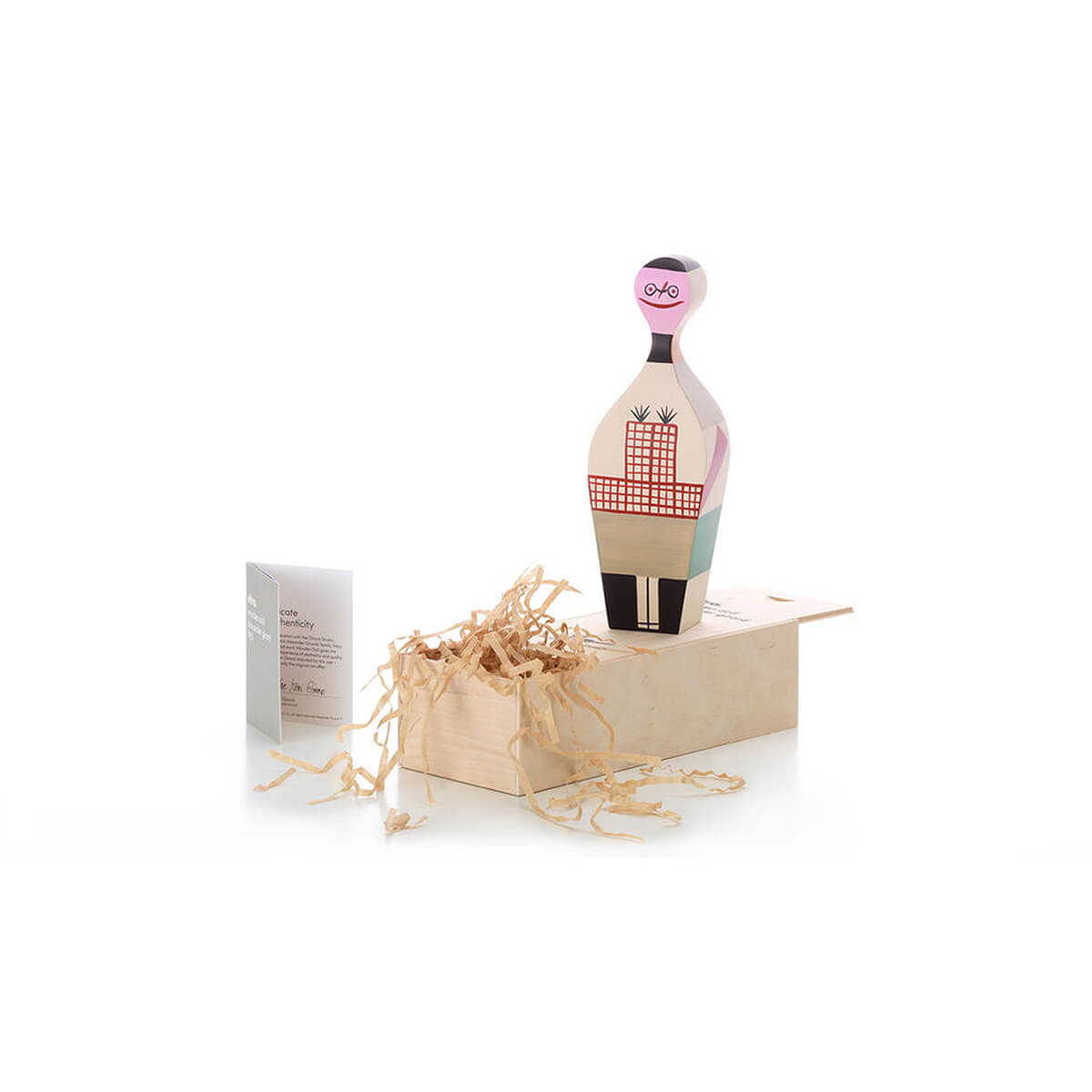 Wooden Doll No.8 / Mobile / BlackMenu / Wooden Dolls, designed by Alexander Girard made by Vitra