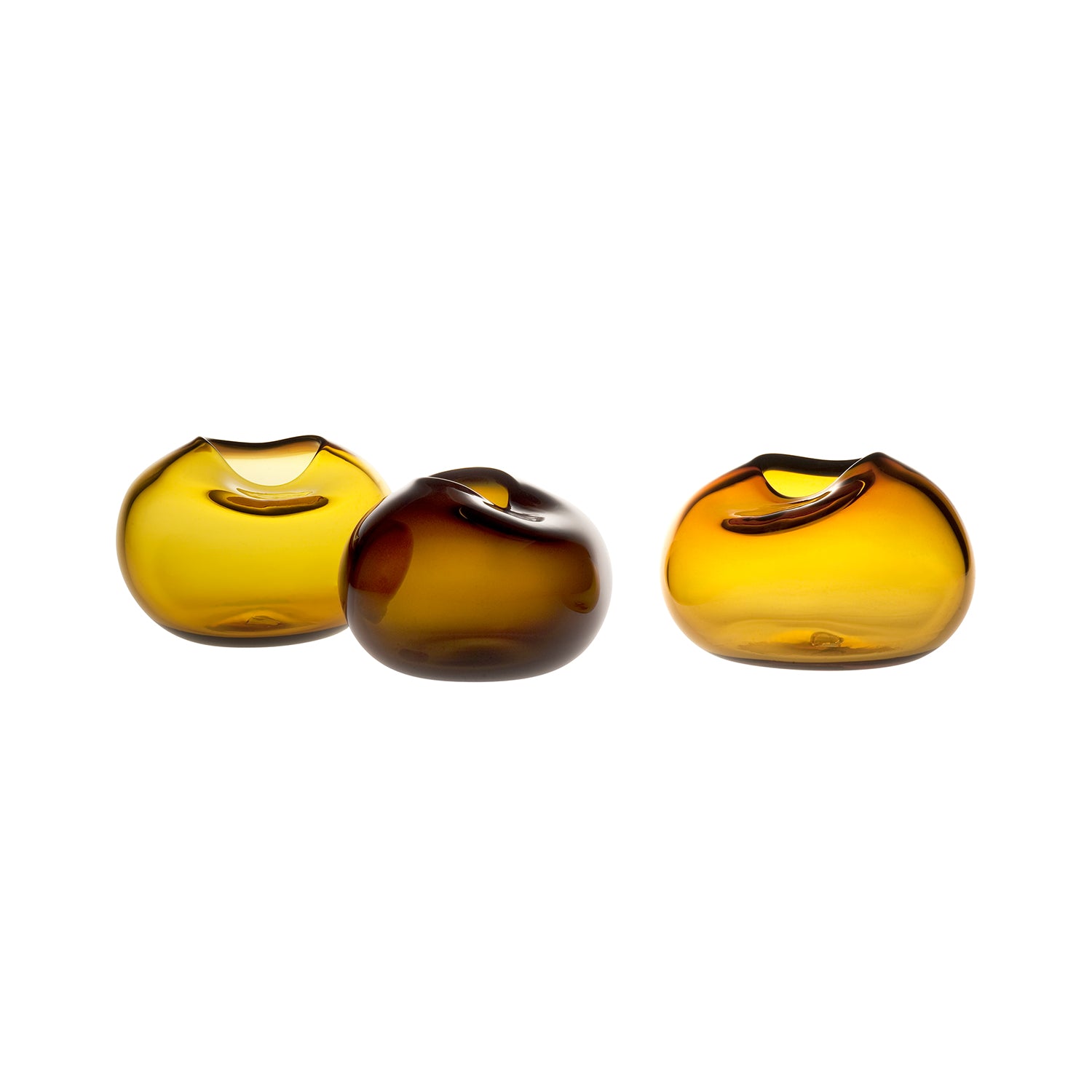 Yellow Tones / Mobile / BlackMenu / Caillou Vases - Set Of Three, Kate Hume