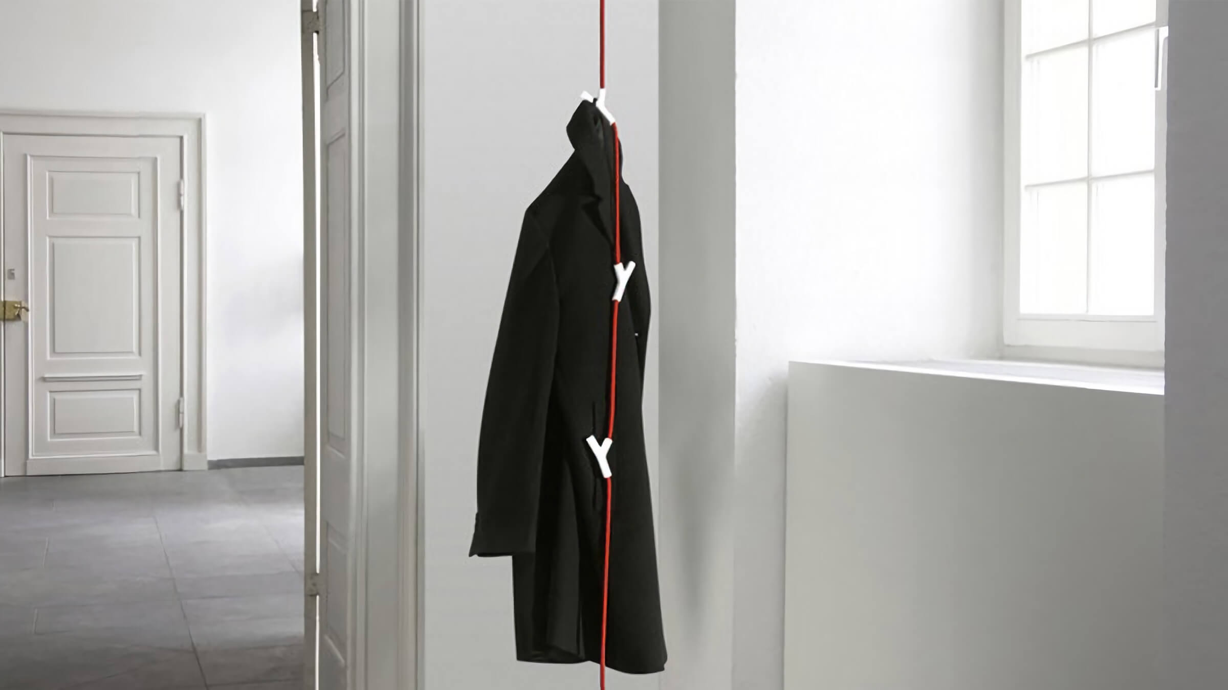 Wardrope Hanging Coat Rack by Wildgruber and Stofer for Authentics