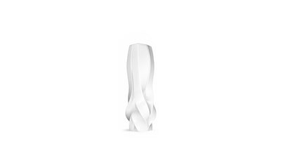 Small / White / Desktop / BlackMenu / Braid Vase, designed by Zaha Hadid Design
