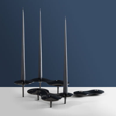 Small / Black / Mobile / WhiteMenu / Cell Candle Holder, Zaha Hadid Design