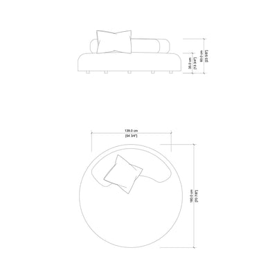 Mobile / BlackMenu / Bubble Rock Sofa, designed by Piero Lissoni made by Living Divani